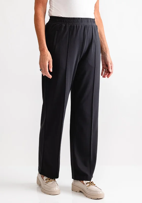 High-fashion styles at affordable prices   Fransa Wide Leg Trousers, Dark Grey