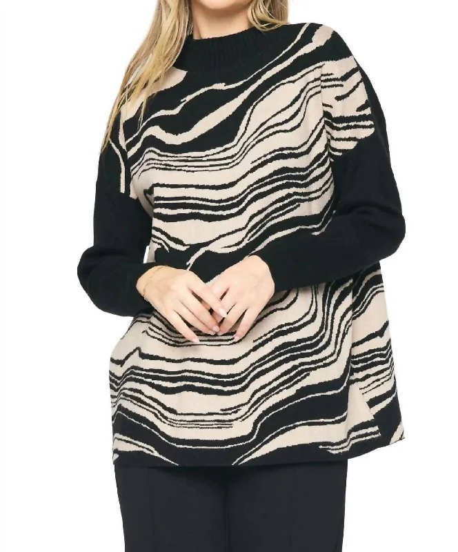Women’s clothing to inspire confidence and beauty   Made Of Marble Sweater In Black