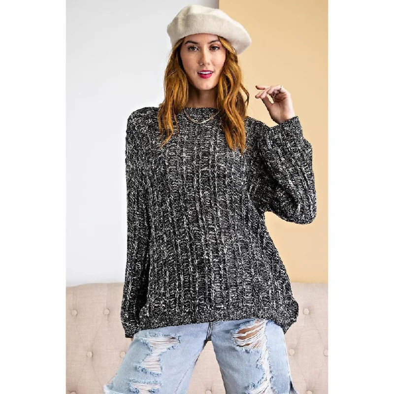 Bold and sophisticated looks for every woman   Textured Knitted Sweater