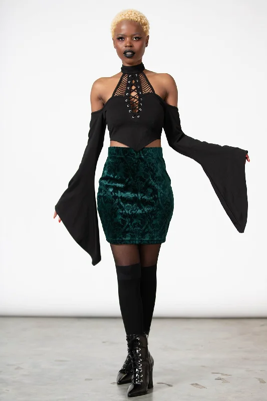 Doom Duchess Skirt [EMERALD]