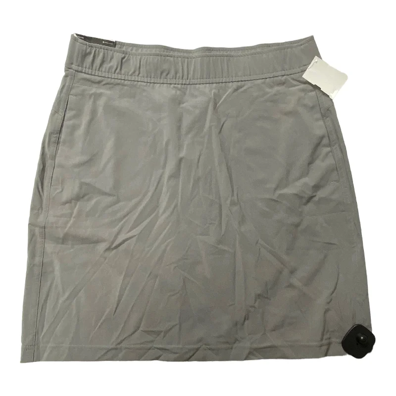 Sporty-chic women’s apparel for active lifestyles   Grey Athletic Skirt Eddie Bauer, Size S