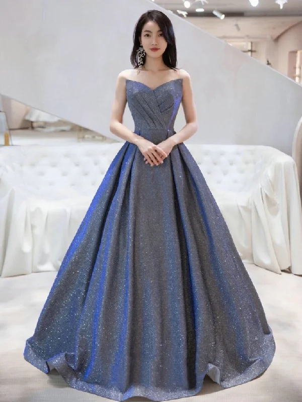 Elegant evening wear for special events   Charming V-Neckline Sequins Long Simple Party Dresss, New Shiny Prom Dress Formal Dress   cg13962