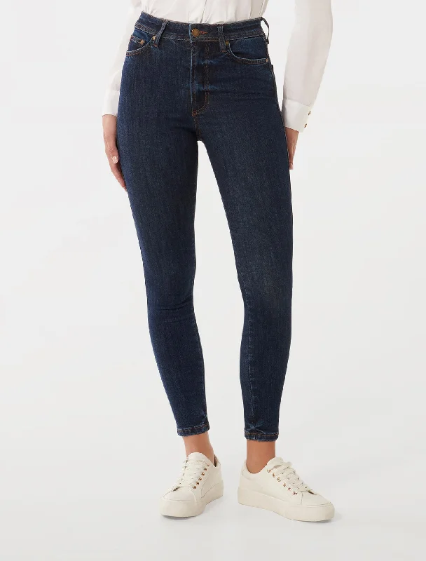 High-fashion styles at affordable prices   Ashley Mid-Rise Skinny Jeans