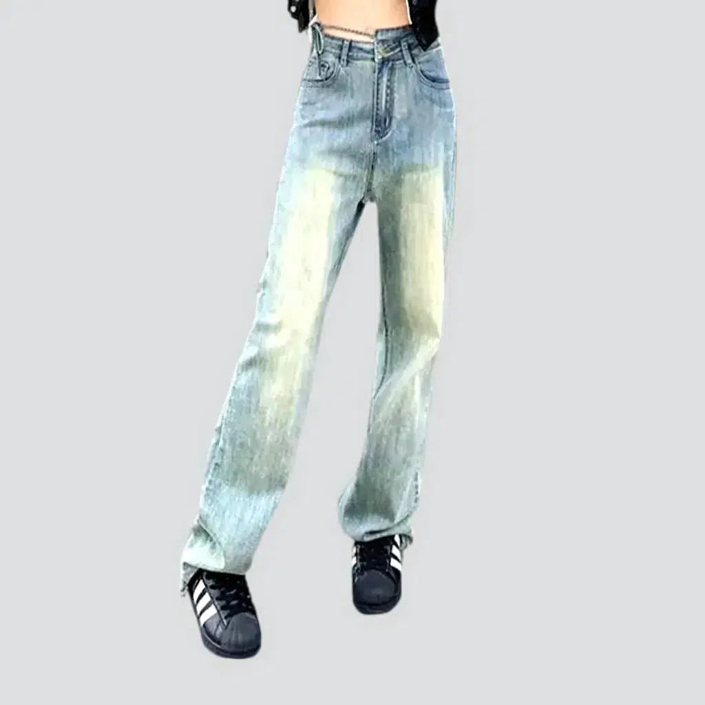 High-quality women’s wear for everyday elegance   Y2k straight jeans
 for women