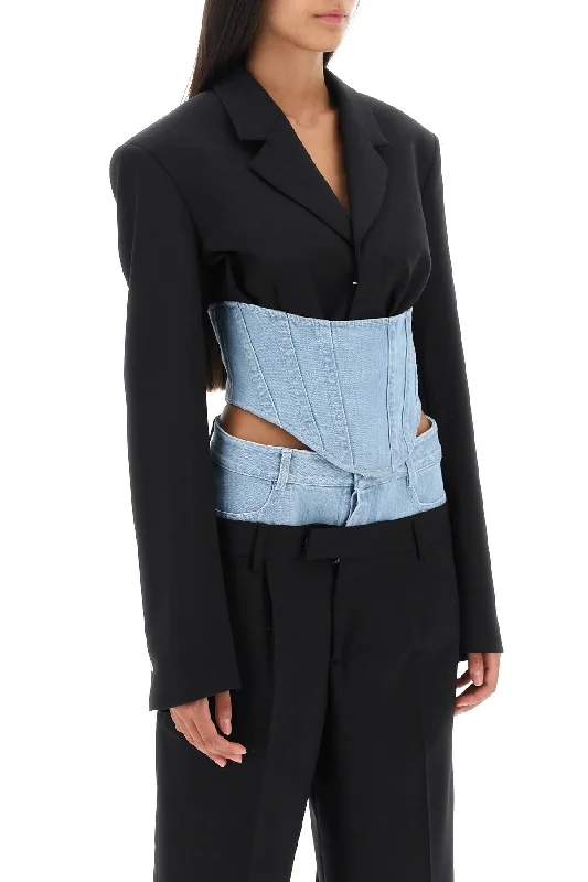 Bold fashion choices for the confident woman   Dion Lee Corset Jacket