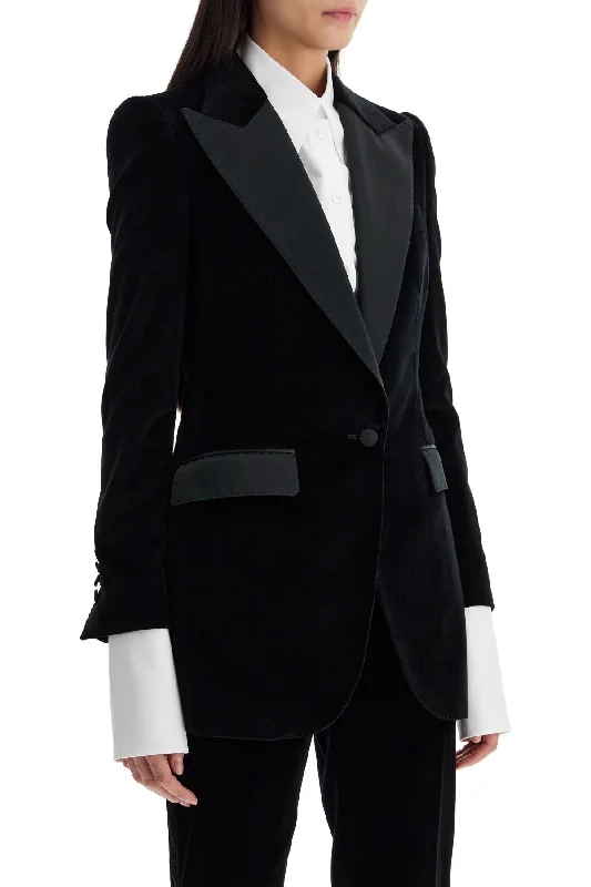 Feminine fashion to express your unique style Dolce & Gabbana Turlington Velvet Tuxedo Feminine fashion to express your unique style Dolce & Gabbana Turlington Velvet Tuxedo