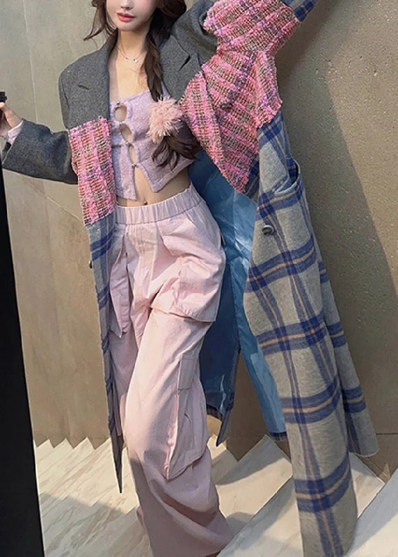 Comfortable yet stylish outfits for women on the go Spring New Original Design Lazy Style Long Woolen Coat Comfortable yet stylish outfits for women on the go Spring New Original Design Lazy Style Long Woolen Coat