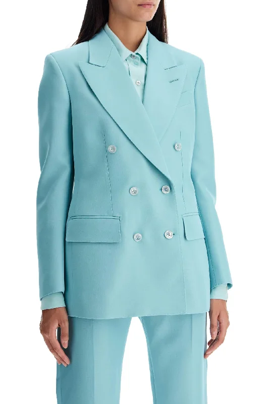 Iconic women’s outfits that never go out of style Tom Ford Wallis Double-Breasted Hopsack Iconic women’s outfits that never go out of style Tom Ford Wallis Double-Breasted Hopsack